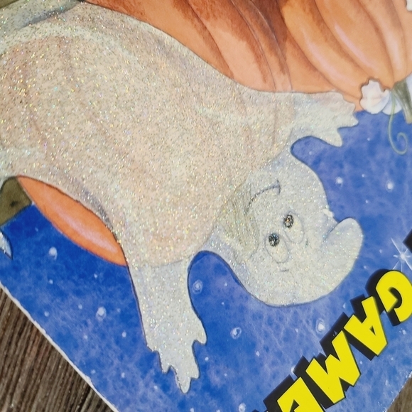 Rare Vintage 2002 Ghost Games Kathie Billingslea Smith Halloween Picture Book - Picture 10 of 10